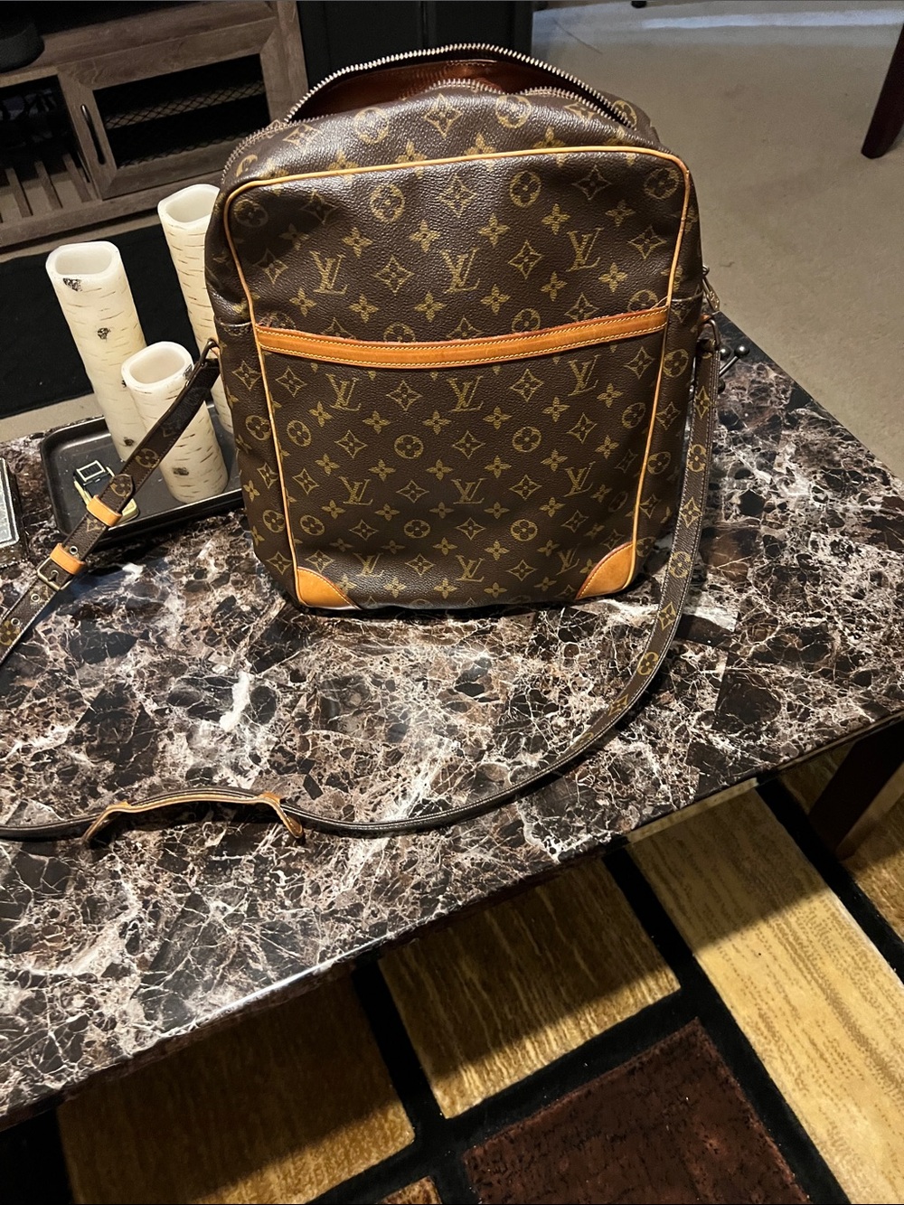 PROJECT!!!! Louis Vuitton GM Danube!!! Some piping exposed on 3 corners in back!